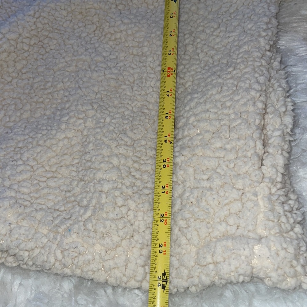 Thread & Supply 1/4 Zip Sherpa Jacket, Size L - Picture 5 of 11